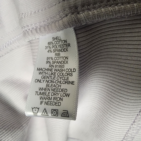 Light Lavender H By Halston Womens Moto Zip-Up Jacket Size 4 - Picture 9 of 9